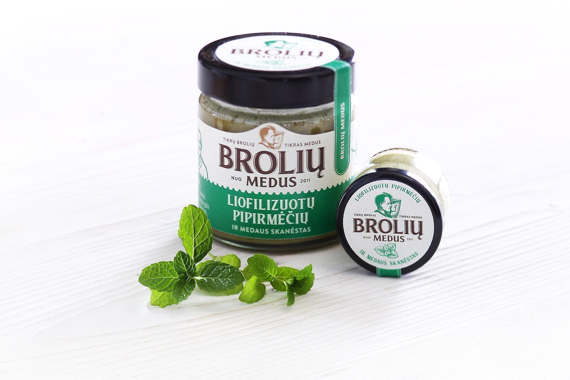 medus ar piparmētru